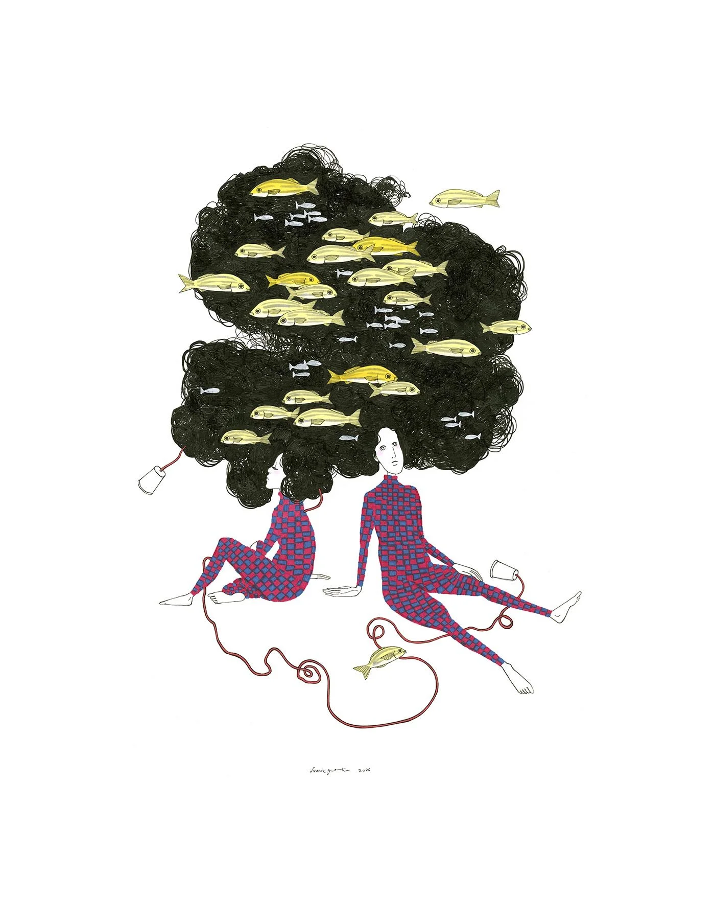 MANA UP ×HANEDA × KRIS GOTO 2025 アートプリント Art prints, canvases and more from Kris Goto